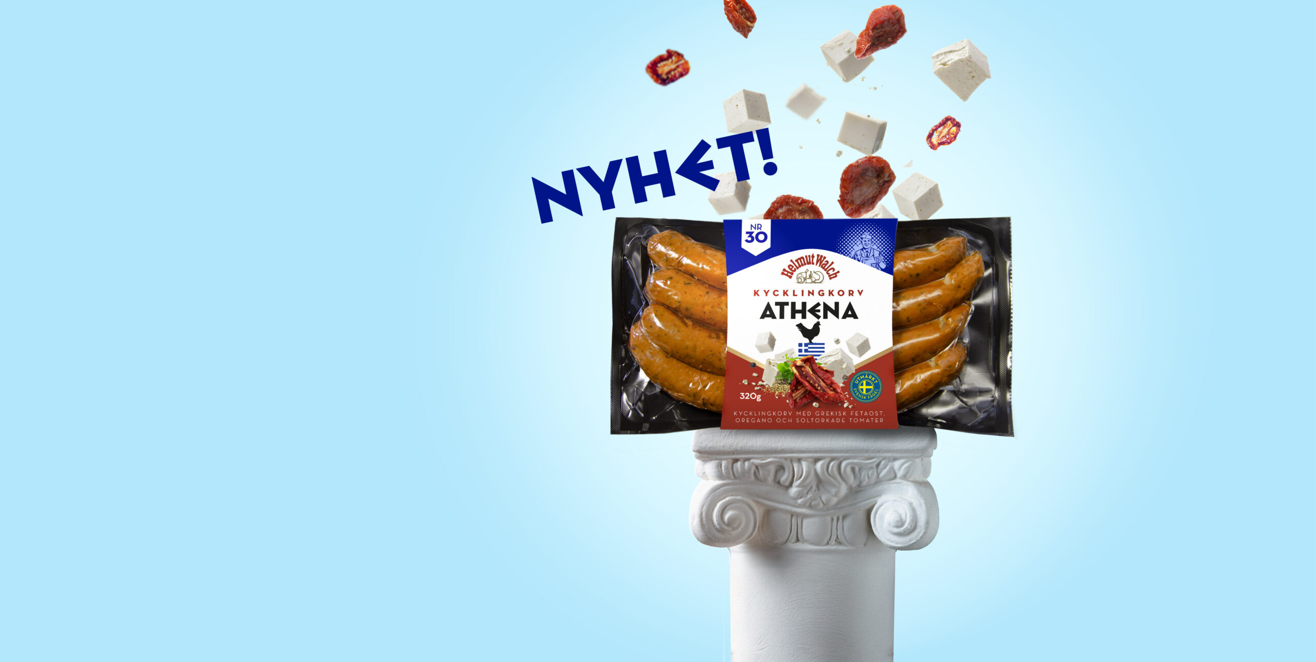 Vårens nyhet. En smak av Grekland! 